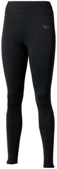 Mizuno Active Warmalite Hardlooplegging Dames-Zwart - M