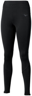 Mizuno Active Warmalite Hardlooplegging Dames-Zwart - S,M