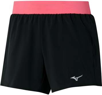 Mizuno Alpha 4.5in Shorts Dames-Zwart,Pink - XS,S,M,L,XL