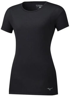 Mizuno Alpha Vent Dames Zwart T-Shirt - maat XL