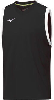 Mizuno Authentic Basketbal Heren Zwart Vest - maat L