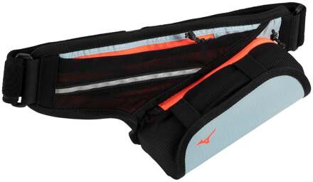 Mizuno Bottle Waist Pouch Hardloopgordel-Blauw,Grijs - nosize