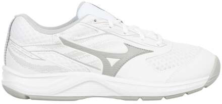 Mizuno Break Shot 5 Tennisschoenen Dames-Wit,Grijs - 42.5