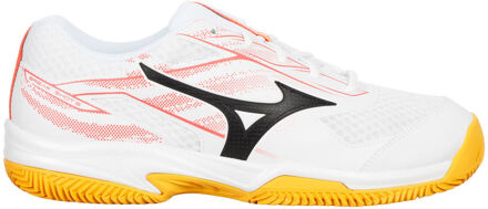 Mizuno Break Shot 5 Tennisschoenen Heren-Wit,Koraal - 42,42.5,44.5,46,47