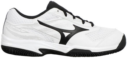 Mizuno Break Shot 5 Tennisschoenen Heren-Wit,Zwart - 46