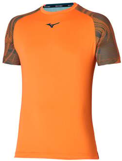 Mizuno Charge Shadow T-shirt Heren oranje - XL