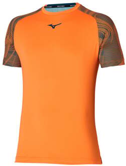 Mizuno Charge Shadow T-shirt Heren-Oranje