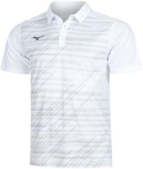 Mizuno Chiba Polo Heren-Wit - M