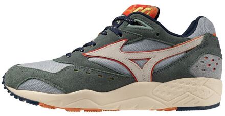 Mizuno Contender Cordura Suede Grijze Sneakers Grijs