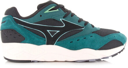 Mizuno Contender sand black deep teal lage sneakers unisex Blauw - 43