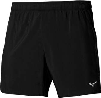 Mizuno Core 5.5 Short Hardloopshorts Heren-Zwart - S,M,L,XL,XXL