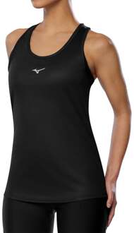 Mizuno Core Graphic Hardloopshirt Dames-Zwart - M