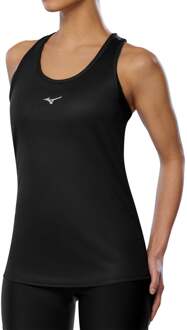Mizuno Core Graphic Hardloopshirt Dames-Zwart - XS,S,M,L,XL