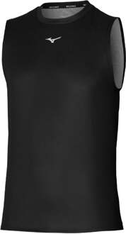 Mizuno Core Graphic Hardloopshirt Heren-Zwart - S,M,L,XL,XXL