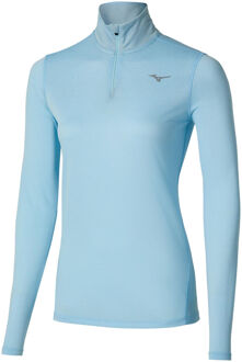 Mizuno Core Impulse Half Zip Hardloopshirt Dames-lichtblauw - XS,M,L