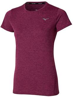 Mizuno Core Impulse Hardloopshirt Dames-paars - L