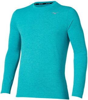 Mizuno Core Impulse Hardloopshirt Heren-blauw - XXL