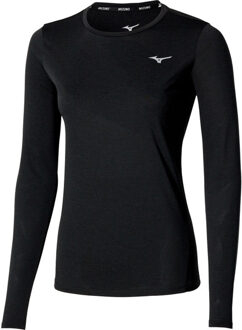 Mizuno Core Impulse Longsleeve Dames zwart - S
