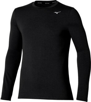 Mizuno Core Impulse Longsleeve Heren zwart - S