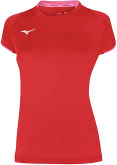 Mizuno Core T-shirt Dames rood - XS,S,M,L,XL