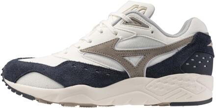 Mizuno Dames/Dames Contender Sportstyle Suede Sportschoenen (Wit, Marine) - maat EU 37 / UK 4