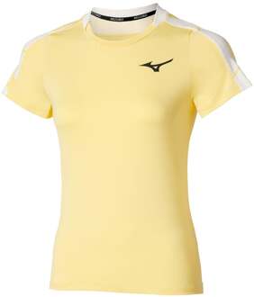 Mizuno Daybreakers Printed T-shirt Dames-Limoen - XS