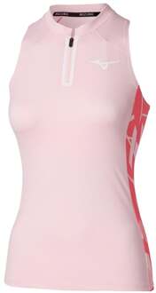 Mizuno Daybreakers Printed Tanktop Dames-Pink - M