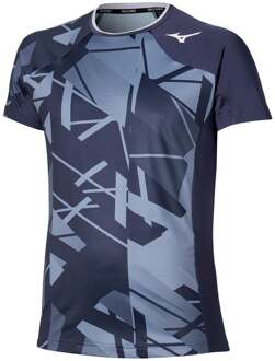 Mizuno Daybreakers Shadow Graphic T-shirt Heren-Donkergrijs - S,M,L,XL,XXL