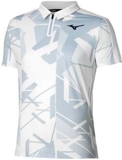 Mizuno Daybreakers Shadow Polo Heren-Wit,Grijs - XL