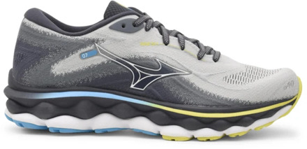 Mizuno Drijvende Wave Sky 7 Sneakers Mizuno , Blue , Heren - 42 Eu,44 1/2 Eu,40 1/2 Eu,40 Eu,41 Eu,47 Eu,42 1/2 EU