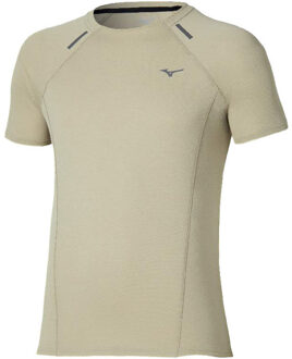 Mizuno DryAeroFlow T-Shirt Heren beige - M