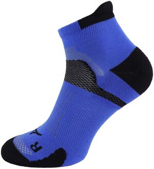 Mizuno DryLite Race Low Heren Navy/Zwart Hardloopsokken - maat