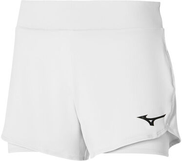 Mizuno Flex Shorts Dames wit - L