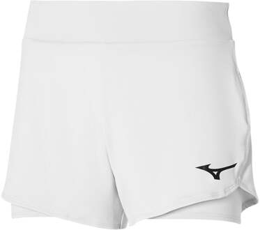 Mizuno Flex Shorts Dames wit - XS