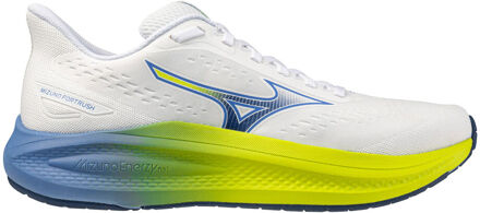 Mizuno Fortrush                      Stabiliteitsschoen Dames-wit, blauw - 37,38,38.5,39,40,40.5,41,42,42.5