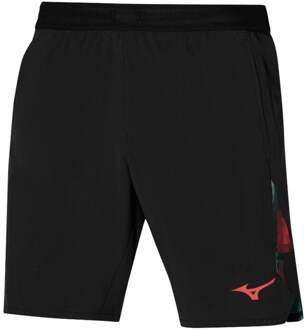 Mizuno Frontier 8in Amplify Shorts Heren-Zwart - XL,XXL