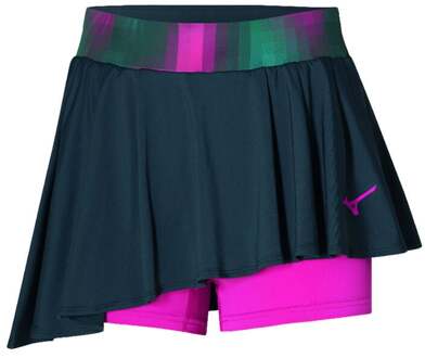 Mizuno Frontier Flying Rok Dames-Donkerblauw,Veelkleurig - XL