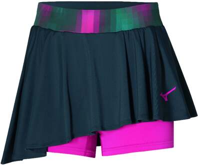 Mizuno Frontier Flying Rok Dames-Donkerblauw,Veelkleurig - XS,S,M,L,XL