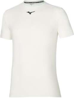 Mizuno Frontier Shadow Graphic T-shirt Heren-Wit - S,M,L,XL,XXL