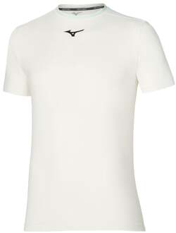 Mizuno Frontier Shadow Graphic T-shirt Heren-Wit - S,XXL