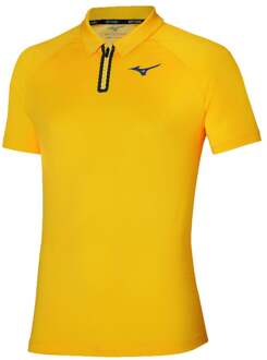Mizuno Frontier Shadow Polo Heren-Geel - S,M