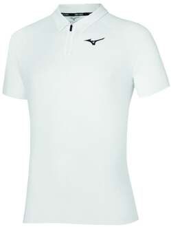 Mizuno Frontier Shadow Polo Heren-Wit - M