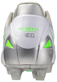 Mizuno Heren morelia neo iv pro leren stevige grond voetbalschoenen Groen - 42,5