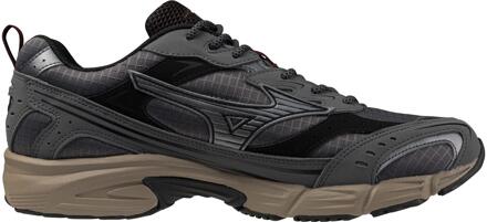 Mizuno Heren MXR Kleurblok Trainers (IJzeren Poort/Zilver/Syrah) - maat EU 44.5 / UK 10 Donkergrijs