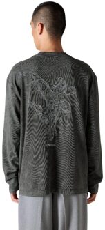 Mizuno Heren Sportstyle FloraTech T-shirt met lange mouwen (Grijs) - XL