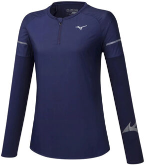 Mizuno Hineri Hybride Dames Navy Top