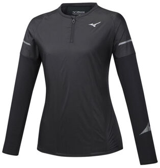 Mizuno Hineri Hybride Dames Zwart Top