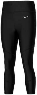 Mizuno Impulse Core 3/4 Tight Hardlooplegging Dames-Zwart - M
