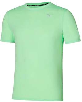Mizuno Impulse Core Hardloopshirt Heren-Mint - XL