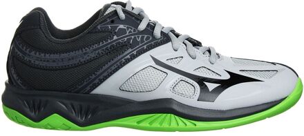 Mizuno Lightning Star Z5  Sportschoenen - Maat 34 - Unisex - grijs/donkergrijs/lime groen